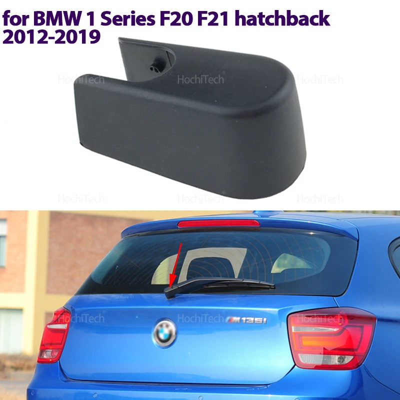 Rear Windshield Windscreen Wiper Arm Cover Cap Mounting Nut Replacement for BMW 1 Series F20 F21 hatchback 2012-2019 61617274157