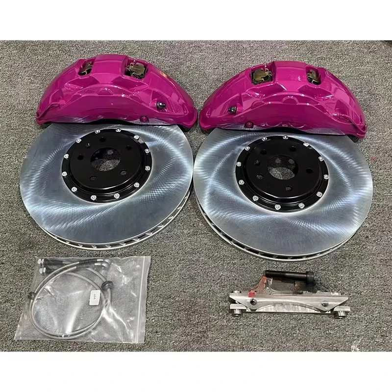 

Factory Wholesale 10 Piston Brake Calipers Upgraded Large Brake Kit with 402MM 420MM 440MM Disc Car Brake System Front Wheel BBK