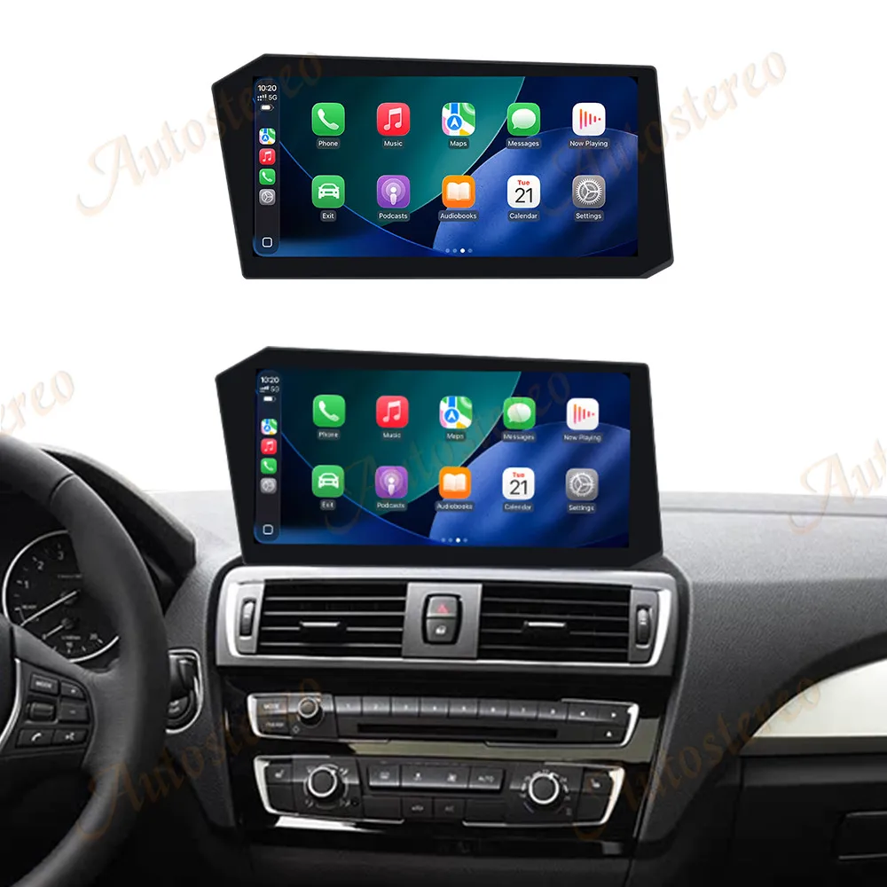12.9 Inch Android 14 Car Radio Carplay Screen For BMW 1 Series 2012-2017 Multimedia Player GPS Navigation Head Unit Auto New