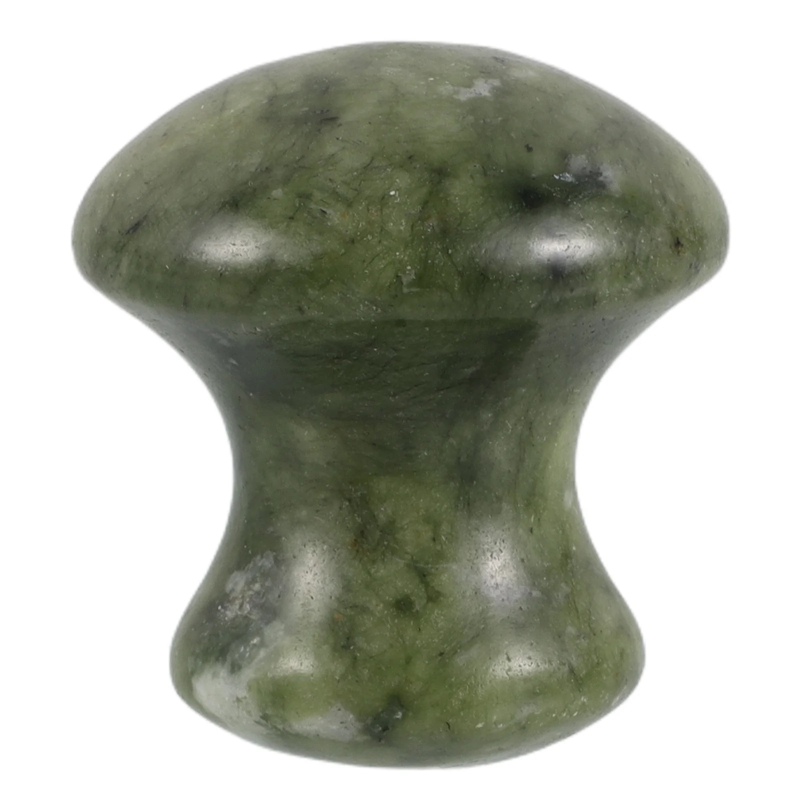 เครื่องนวดหน้าหยกแบบพกพา รูปทรงเห็ด กัวซา สำหรับฟื้นฟูผิวหน้า อุปกรณ์กัวซาสำหรับสปาหน้าแบบร้อน