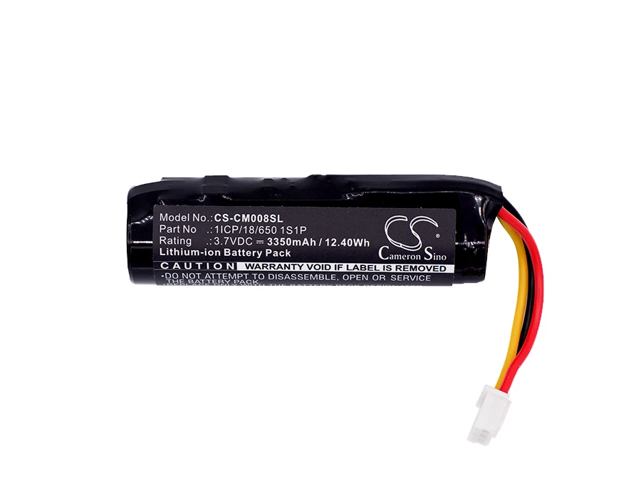 Replacement Battery For Custom Battery Pack 1ICP/18/650 1S1P 3350mAh /12.4Wh  Battery Pack
