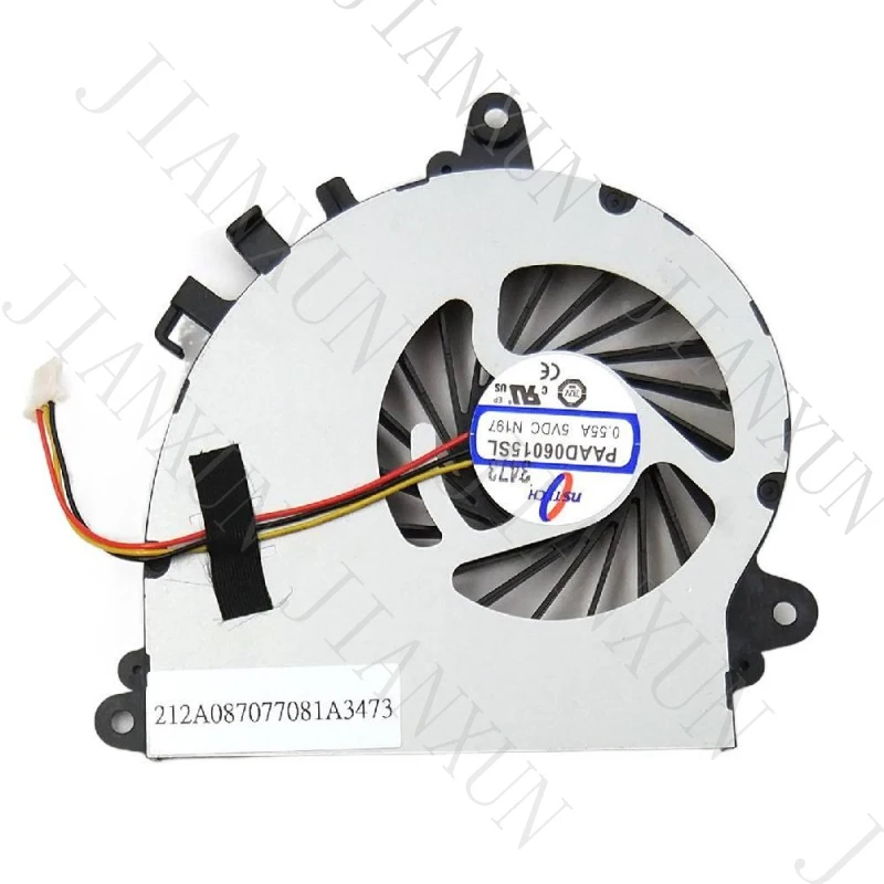 A+Genuine New GPU Cooling Fan N197 N269 N347 for MSI GS72 6QD GS72 6QE Series DC5V 0.55A 4Pin Gaming Laptop Cooler