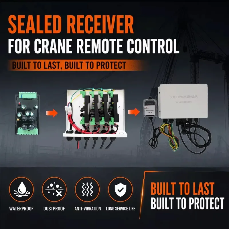 Duty Wireless Remote Control System for Well Drilling Machinery Modular Spare Parts Quick Replacement
