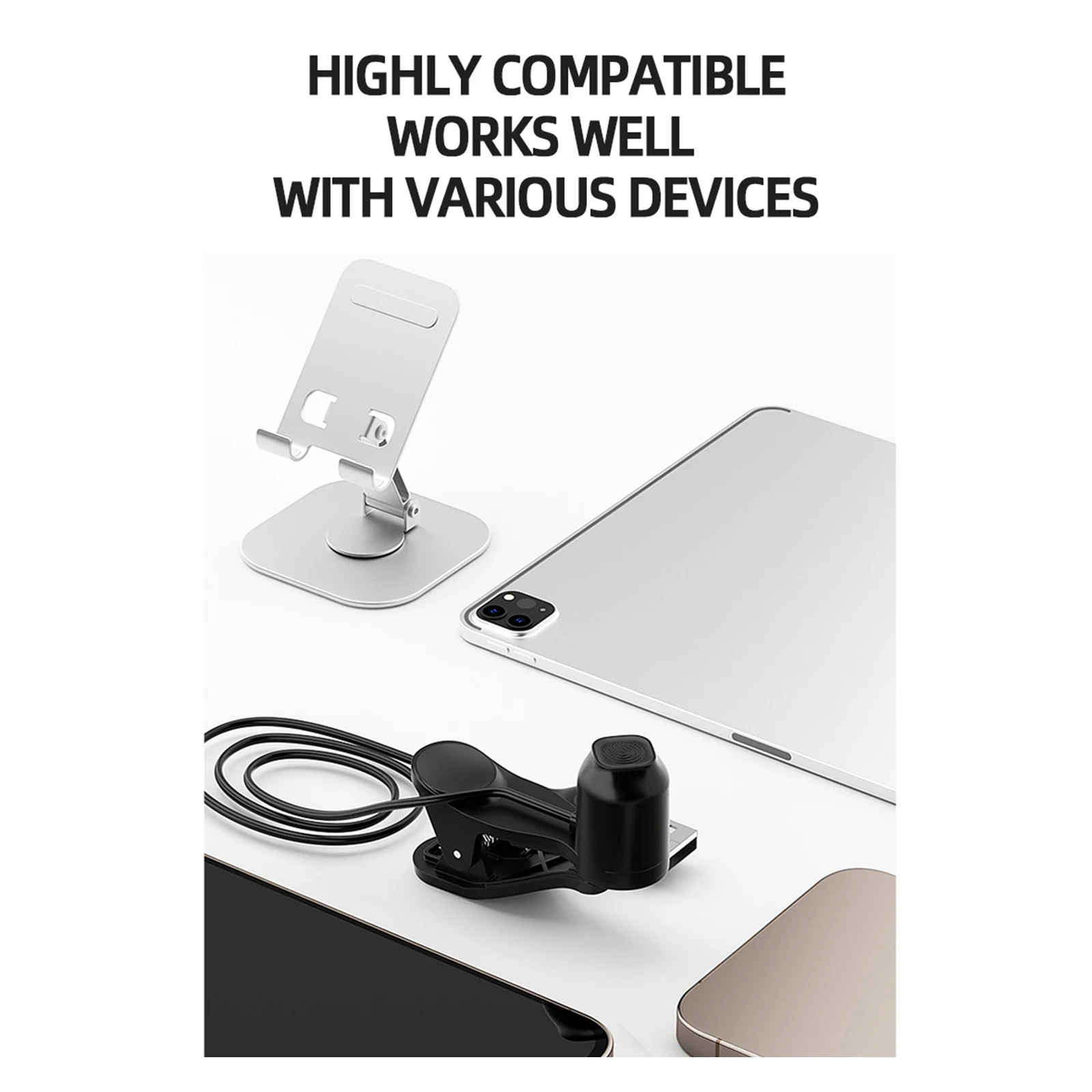 

Умный кликер для экрана с регулируемой скоростью нажатия, имитирующий нажатия пальцем, повышает эффективность работы со смартфоном.