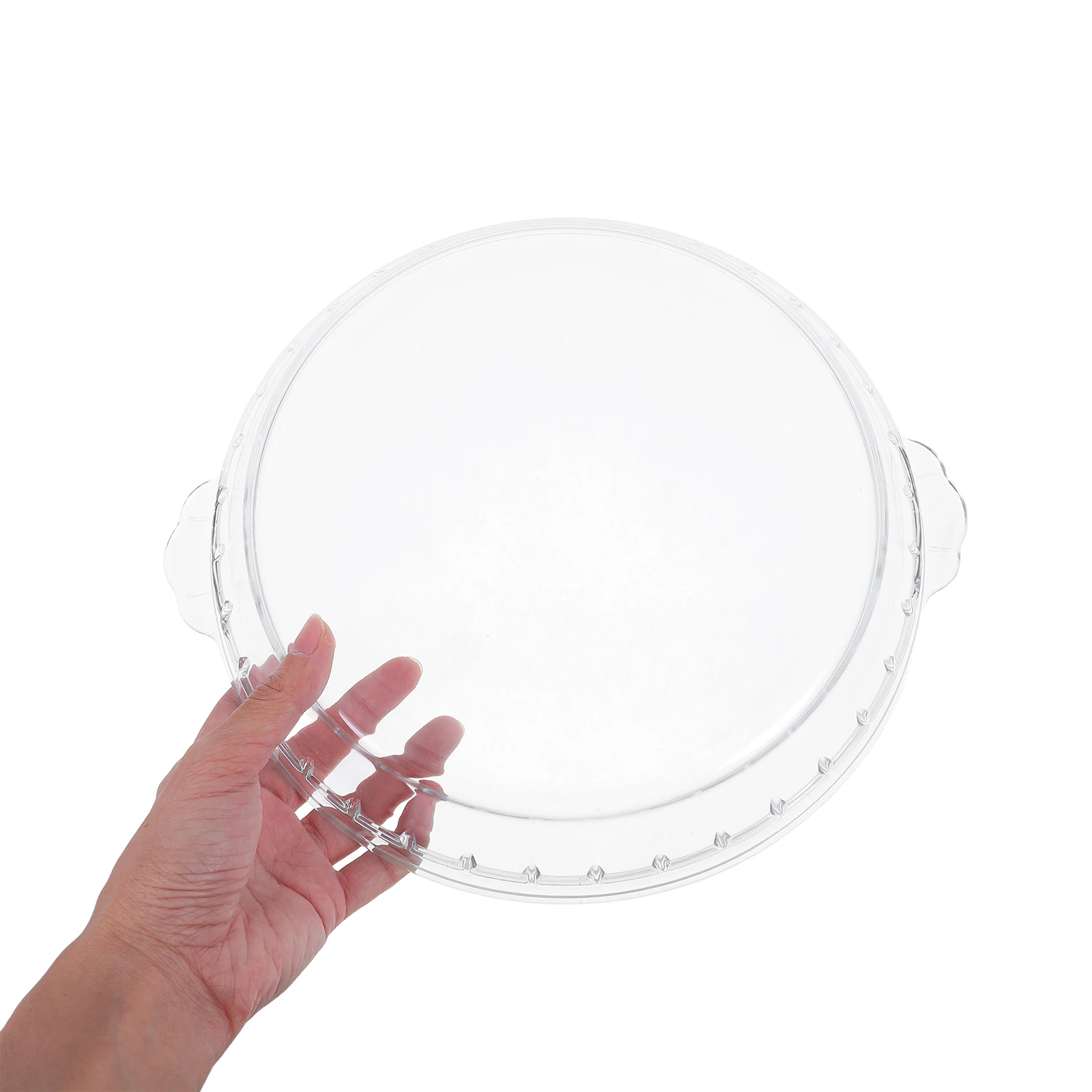 

Heat Resistant Transparent Glass Microwave Lid Cover for Oven Bowls Steamer Food Cooking Protection Easy Clean Kitchen