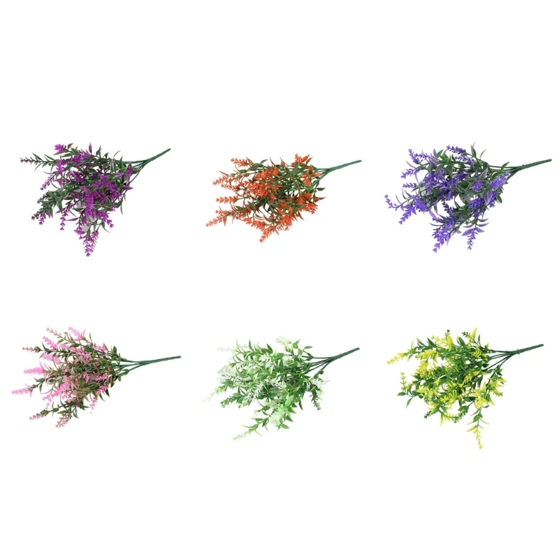 2025 New High Quality Faux Lavender Stalk and Flowers for Wedding and Event Decoration