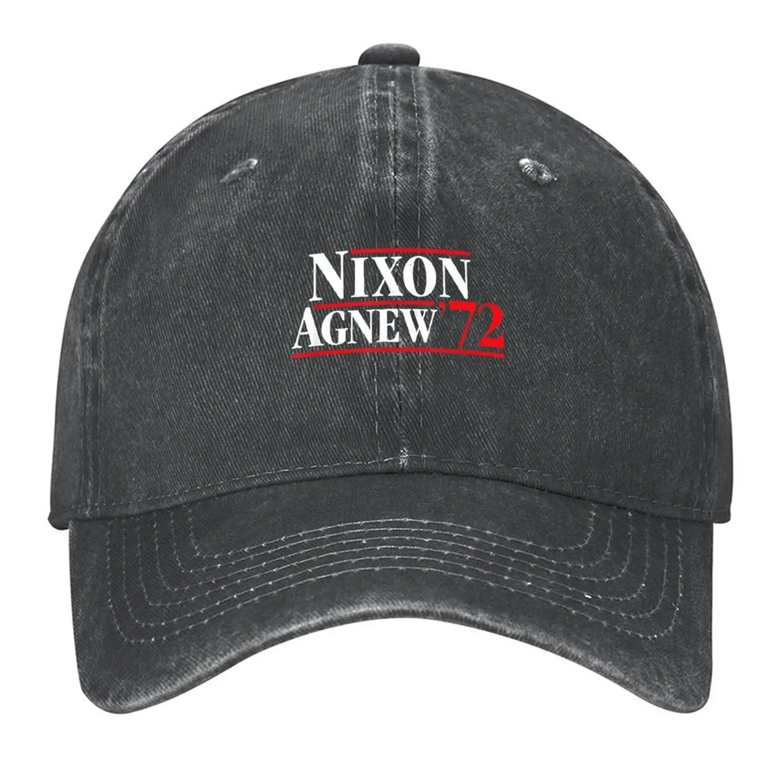 Gorra de béisbol de campaña presidencial Retro de Richard Nixon 72, sombreros de Hip Hop para hombres, sombrero de golf, sombreros de Anime genuinos para mujeres y hombres