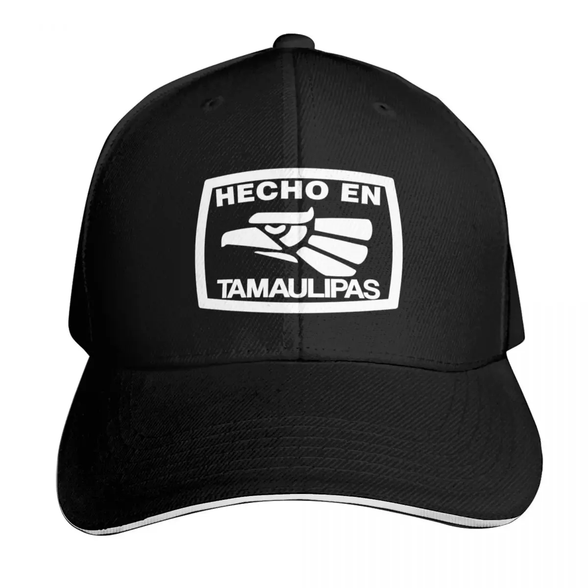 Gorra de béisbol Hecho en Tamaulipas México, gorra militar con icono de hombre, gorras de golf para hombre y mujer