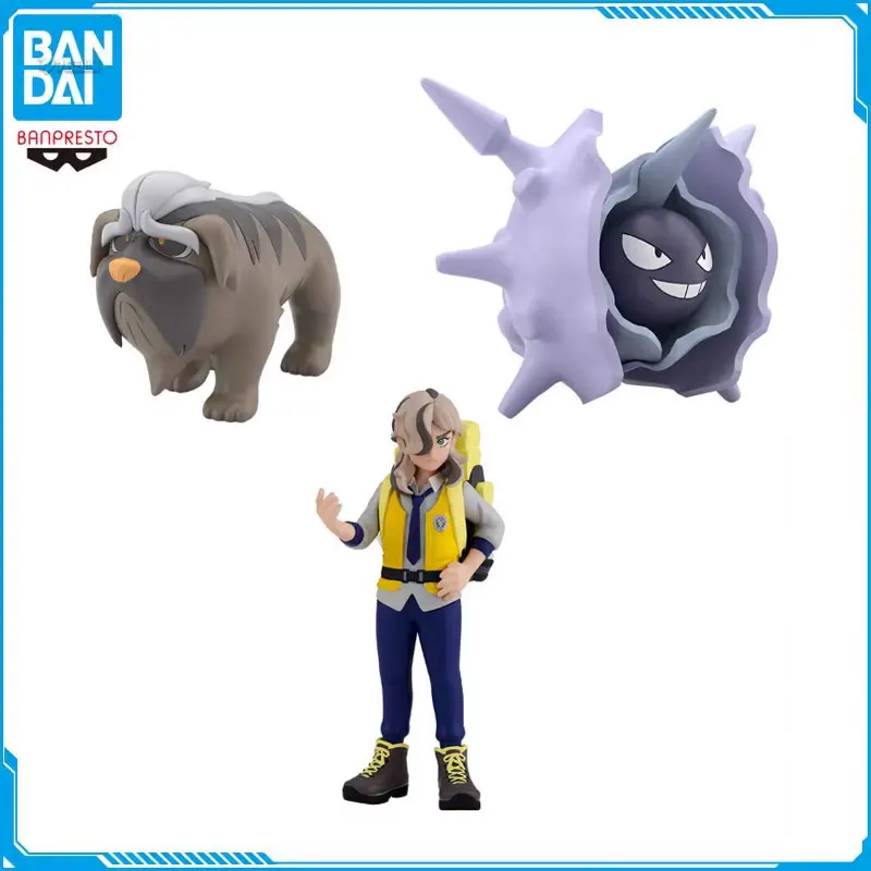 

BANDAI Original Pokemon Scale World Arven Mabosstiff Cloyster 1/20 PVC Anime Action Figure Collectible Model Toy Gift for Kids