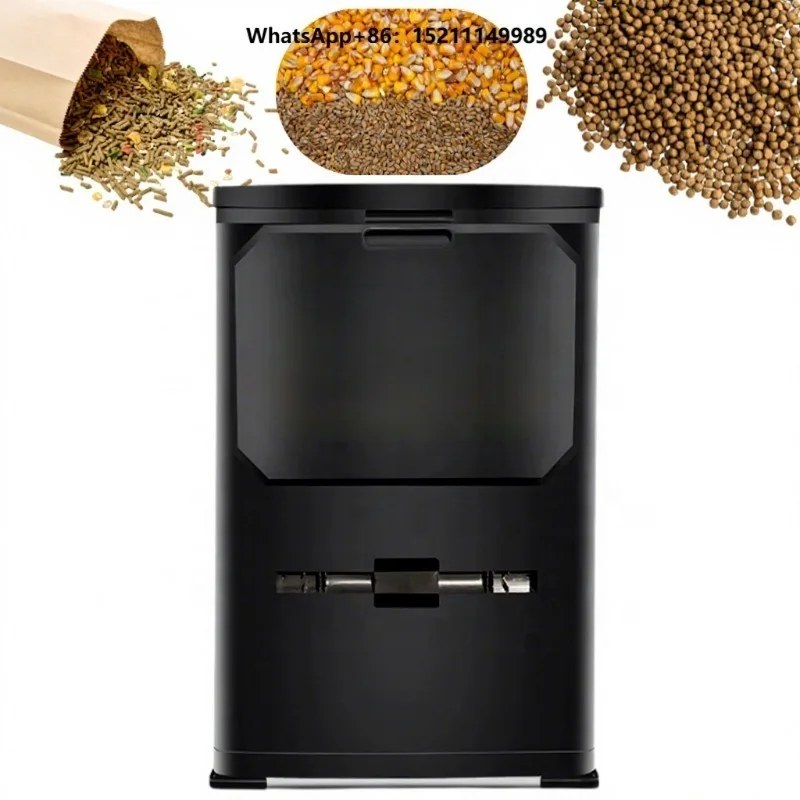 High-Capacity Automatic Fish Feeder for Pellets Granules Sinking Floating Feed in Aquaculture Outdoor Pond