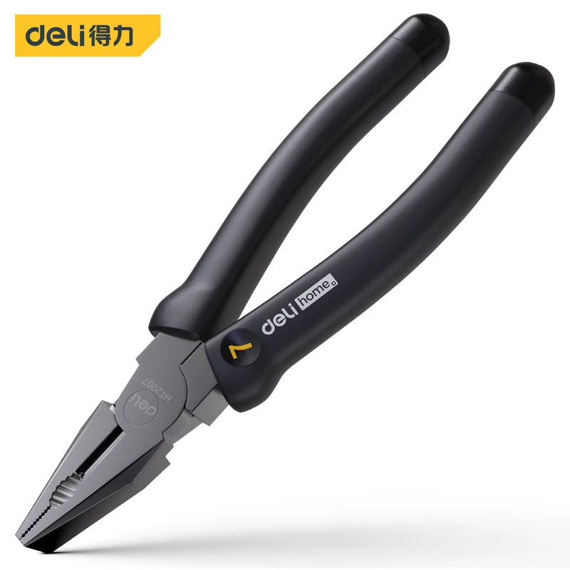 Deli Black Hand Tools 2/4/6 Pcs Set Multifunctional Electrician Portable Tool Sets Household Reparing Kits and Accessories