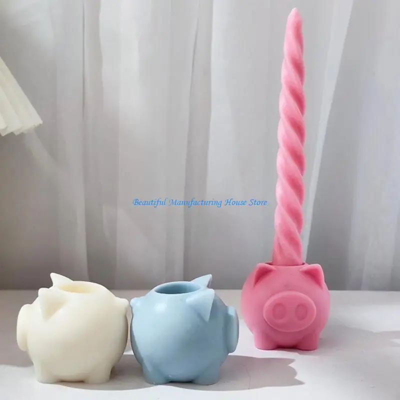 

E56A Holder Mold for DIY Candlestick Jewelry Tray Wedding Home Table Decor