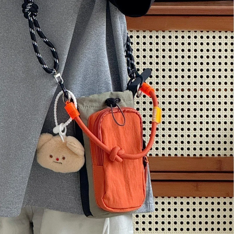 

Сумка-кроссбоди 26dopamine для мужчин и женщин, легкая и компактная, для бутылок с водой, для активного отдыха, путешествий, новая, для телефона и бутылки с водой