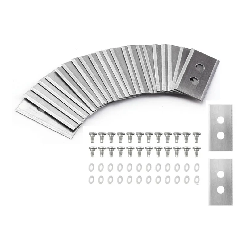A26F-For Mammotion Luba& Yuka All Series Compatible 24 Pcs Replacement Blades With Plastic Washers For Robotic Lawnmowers