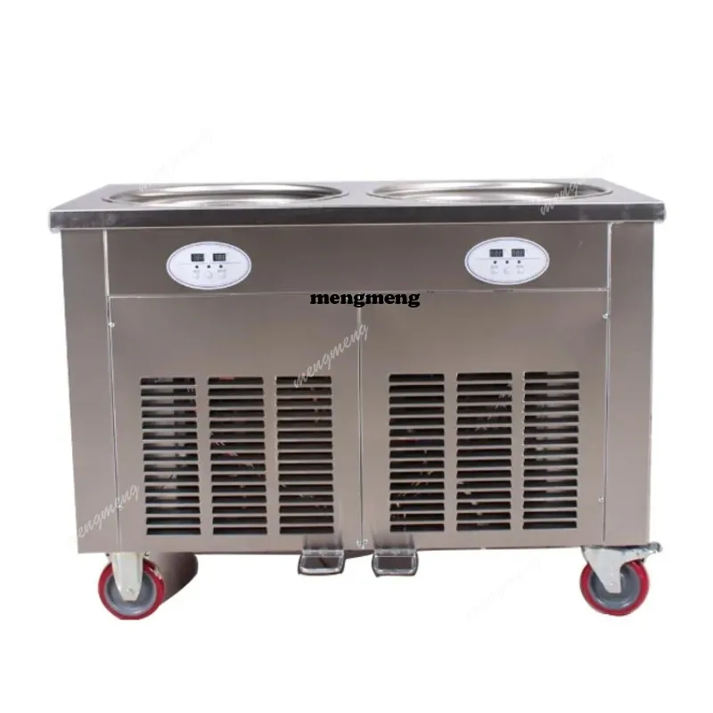 Thai Durable Flat Pan Fried Fry Ice Cream Rolls Fried Ice Cream Machine Mini For Sale