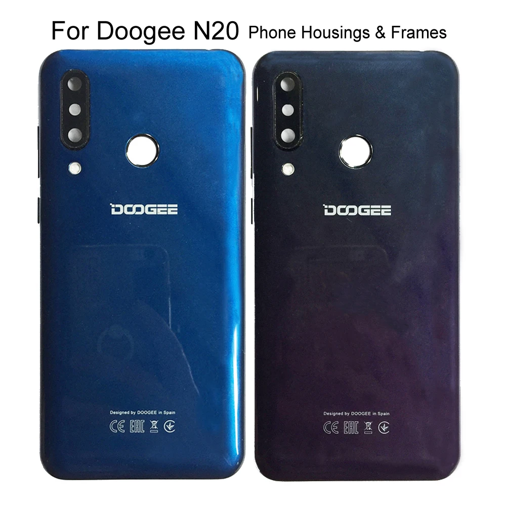 Battery Back Cover Door,Phone Battery Housings Frames Case For Doogee N20 Pro,Mobile Phone Repair Parts