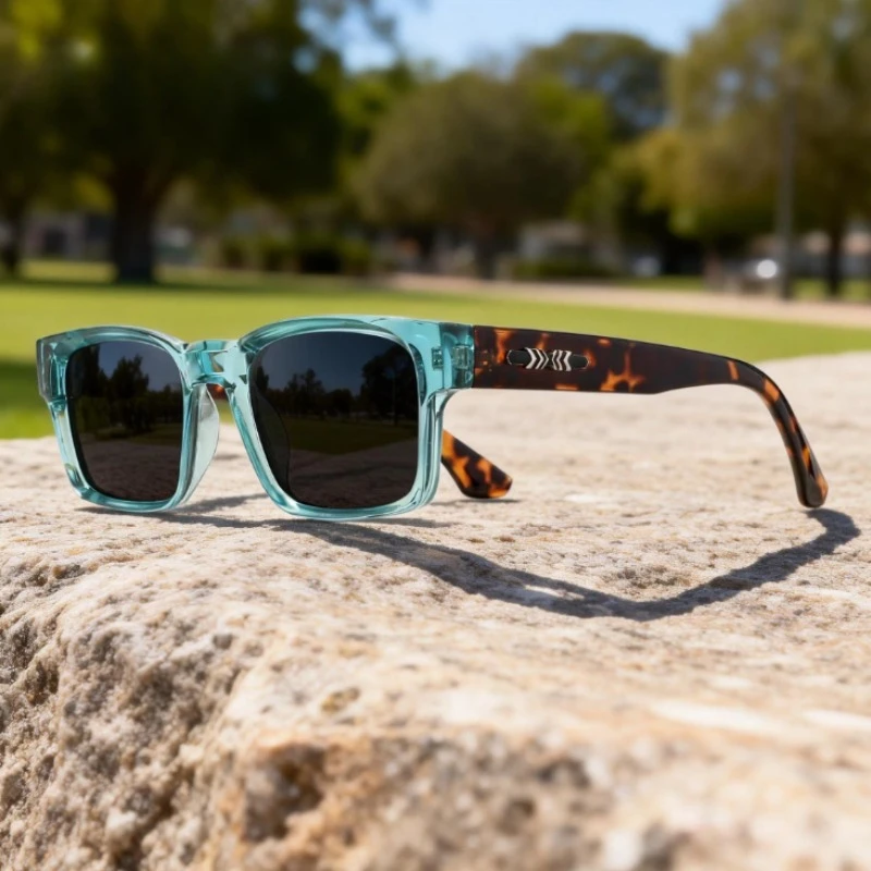 Vintage Square Sunglasses Men Luxury Brand Designer Sun Glasses Driving Fishing Goggles Male Women Travel Shade Unisex Eyewear