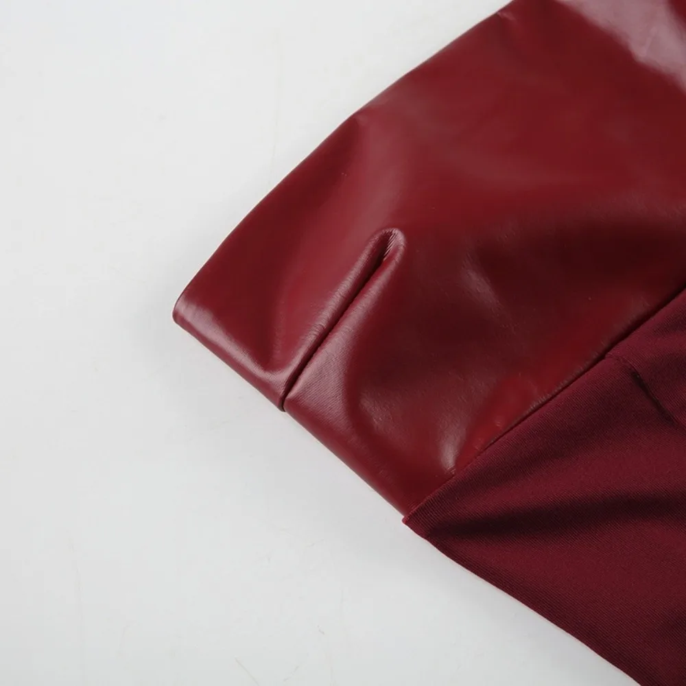 Seksowny komplet: krótki top bez ramiączek z odkrytymi ramionami i dopasowana spódniczka z efektem podkreślania bioder w stylu słodkiego koreańskim, idealny na ulicę.