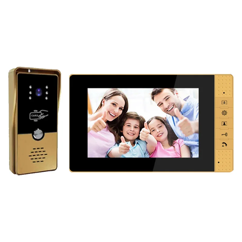 Video Doorbell Home Monitoring High Definition Night Vision Capture Infrared Movement Detection Video Intercom Intelligent Video