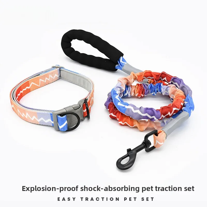 

2026 New Heavy Duty No-Pull Dog Harness Leash Set, Escape Proof Adjustable Reflective Padded Vest for Medium Large Dogs