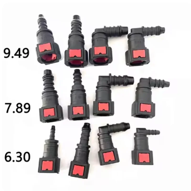 10pcs  6.30 7.89 9.49 Urea Pump Urea Tube Quick Connector Fuel Air Pipe Joint SCR Post-Processing Repair Kits