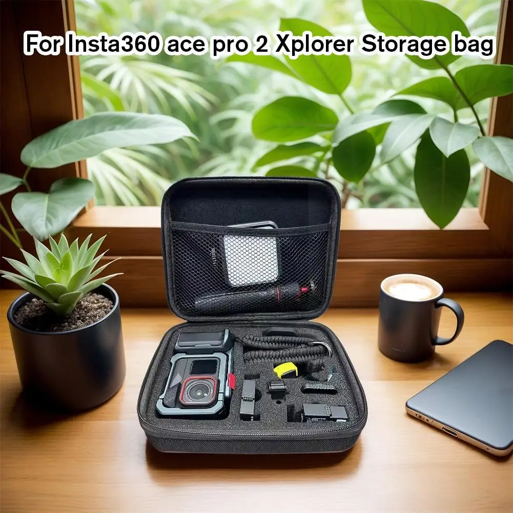 For Insta360 Ace Pro 2 Xplorer Grip Kit Organizer Bag Support for Storing Amagisn/Offical/Metal/3D Prints Street Photo Grip Kit