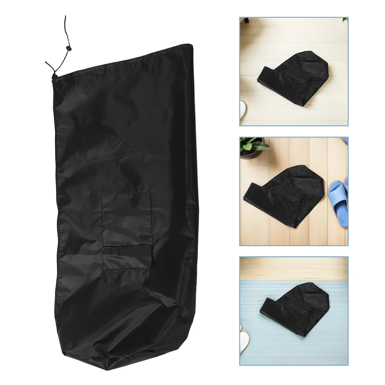 

Patio Heater Cover Waterproof Space Heater Protector Zipper Pocket Indoor Outdoor Garden Appliance Dust Cover Appliance Covers