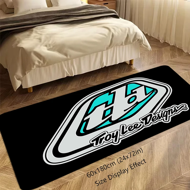 Paillasson en flanelle, tapis de sol d'intérieur, Design Troy Lee, tapis de chevet moelleux, pour couloir de cuisine, idéal pour un décor de balcon