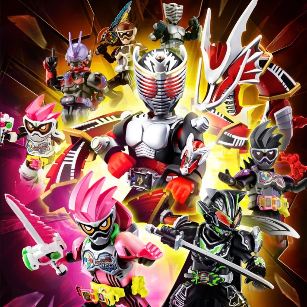 Genuino nuevo en Stock 2025 Blokees Kamen Rider Galaxy versión 4 V3 V2 V1 figura de acción caja ciega caja misteriosa recoger juguetes regalo