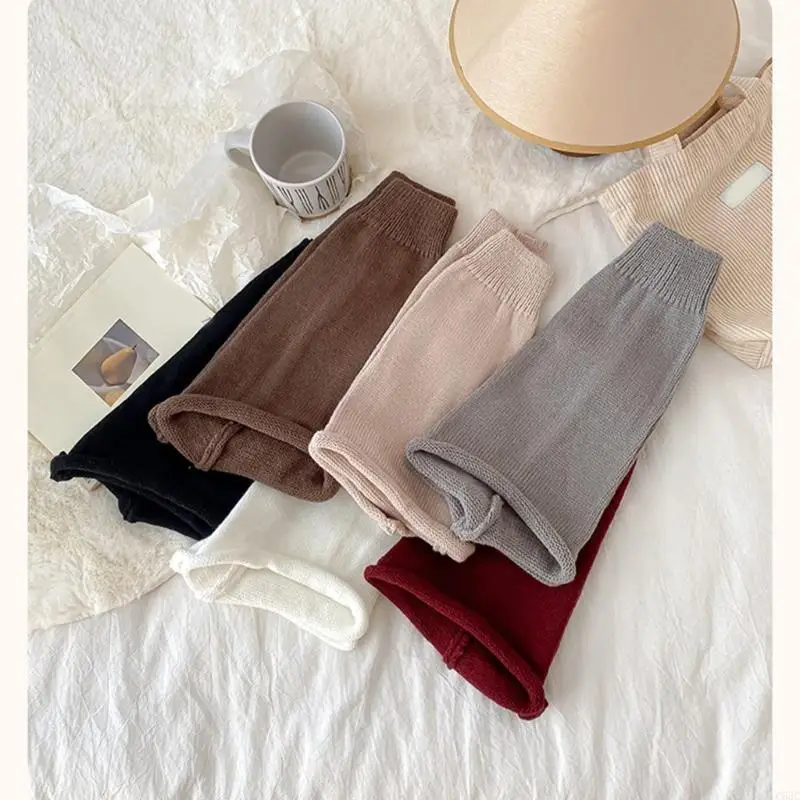 C63C أنبوب طويل لتدفئة الساق للأطفال، مريح للاستخدام اليومي للشباب الذين يواكبون الموضة #3