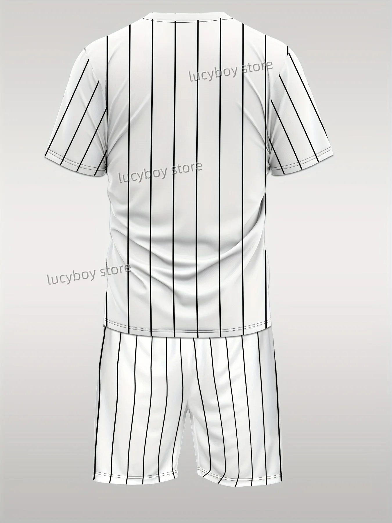 Los Angeles New York Printed Sport T-shirt+shorts Suit Set Men Male Luxury Tracksuit Outfit Summer Oversized 2 Piece Set Clothes