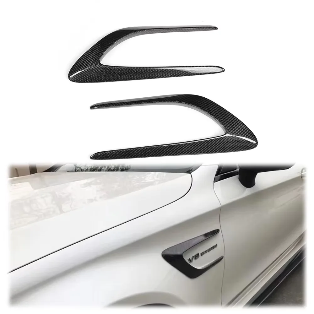 

W205 Накладки на переднее крыло из углеродного волокна для Mercedes Benz C Class C63 AMG Coupe 2-дверные 2015-2017 гг.