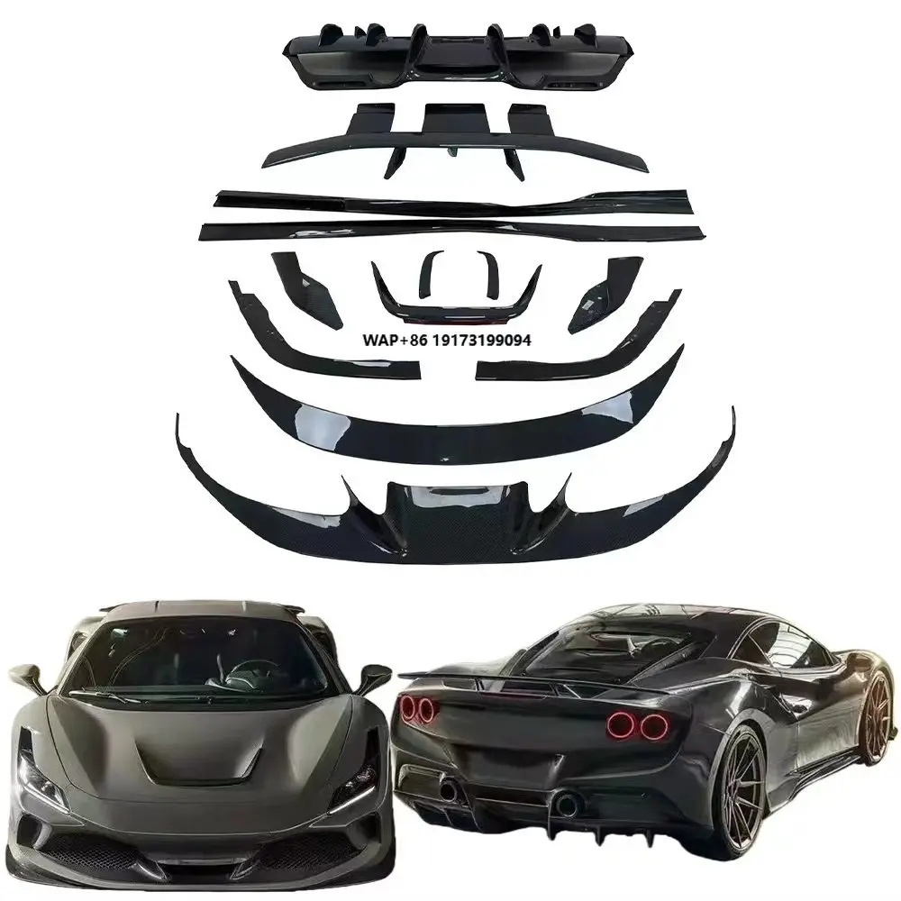For F8 Novitec Style Body Kit - High-Performance Carbon Fiber Exterior Upgrade