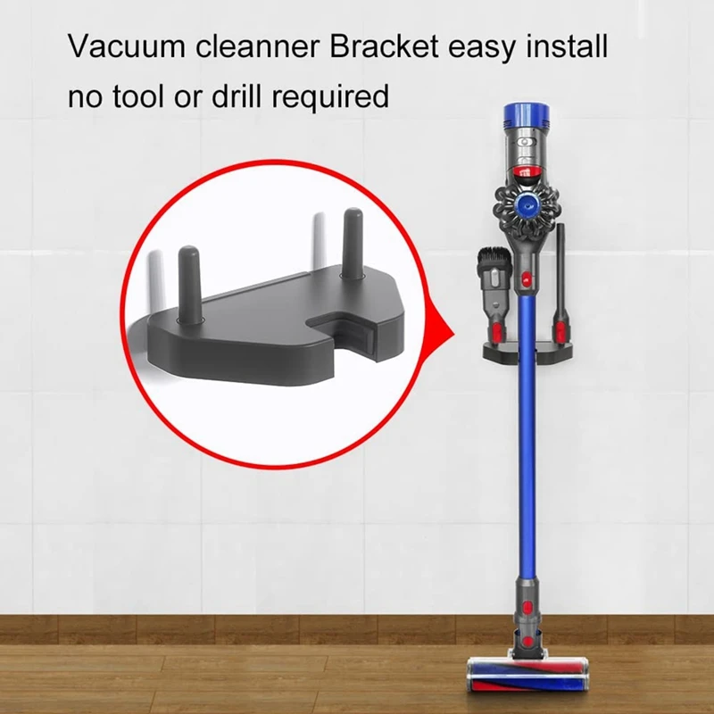 1 PCS Vacuum Wall Mount Bracket Universal Replacement For Dyson V10 V8 V7 V6 And The Other Brands Vacuum Cleaner