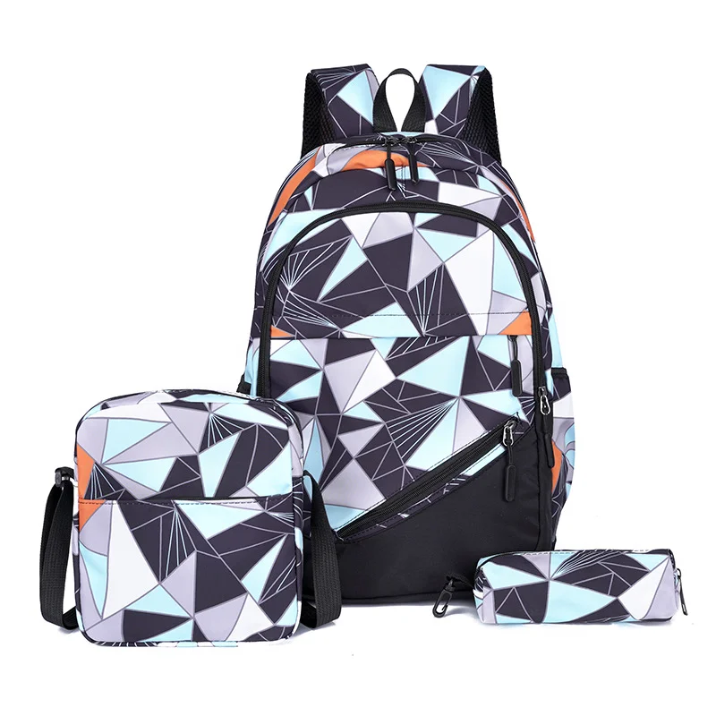 Teenagers School Backpack For Children Student School Bags teens Schoolbag Junior High Boys Waterproof travel laptop backpack