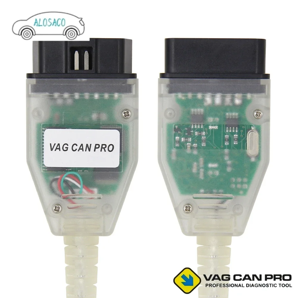 VCP CAN PRO V5.5.1 for VW Audi K-line with USB -KEY for diagnostics and programming of electronic components used in vehicles