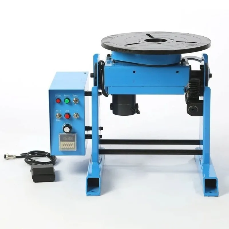 30KG Through Hole Welding Positioner 25mm Turntable for Circumferential Weld