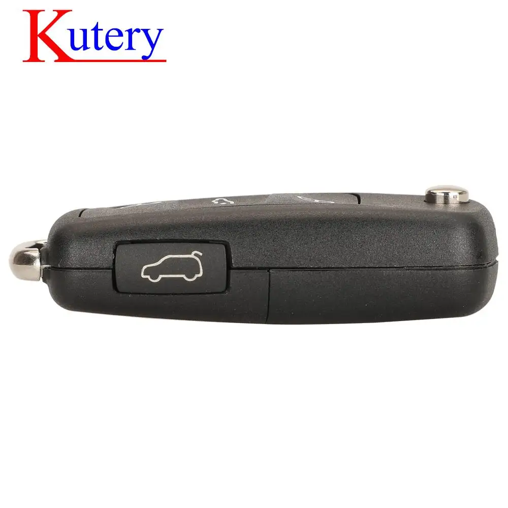 jingyuqin 5BTN 315/433MHZ ID48 Chip Flip Remote Key For Volkswagen Sharan Multivan Caravelle 5K0837202AD/7N0837202F HU66 Blade