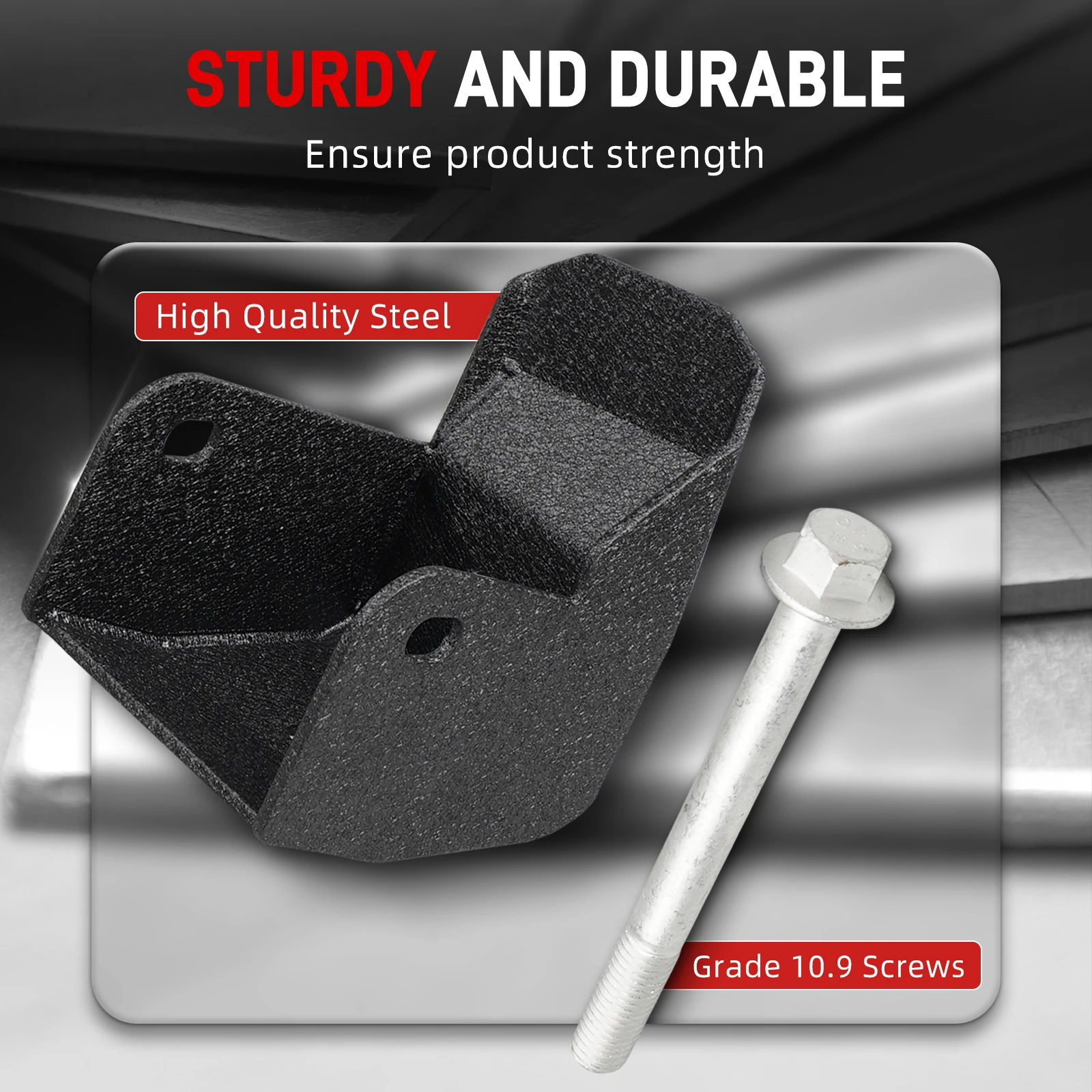 Bevinse placa protetora de proteção de choque inferior para toyota 4runner 2010-2024, para toyota fj cruiser 2010-2014, substituir 42110-60a81