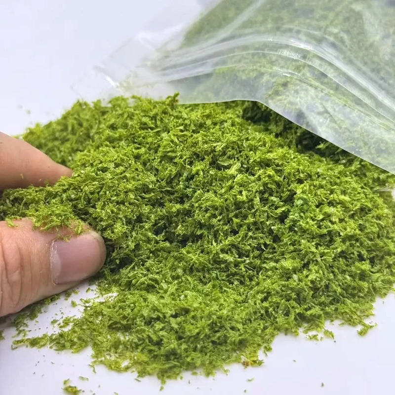 Simulation leaf model plastic tree powder for making model tree sandtable platform vegetation decor train railway layout diorama