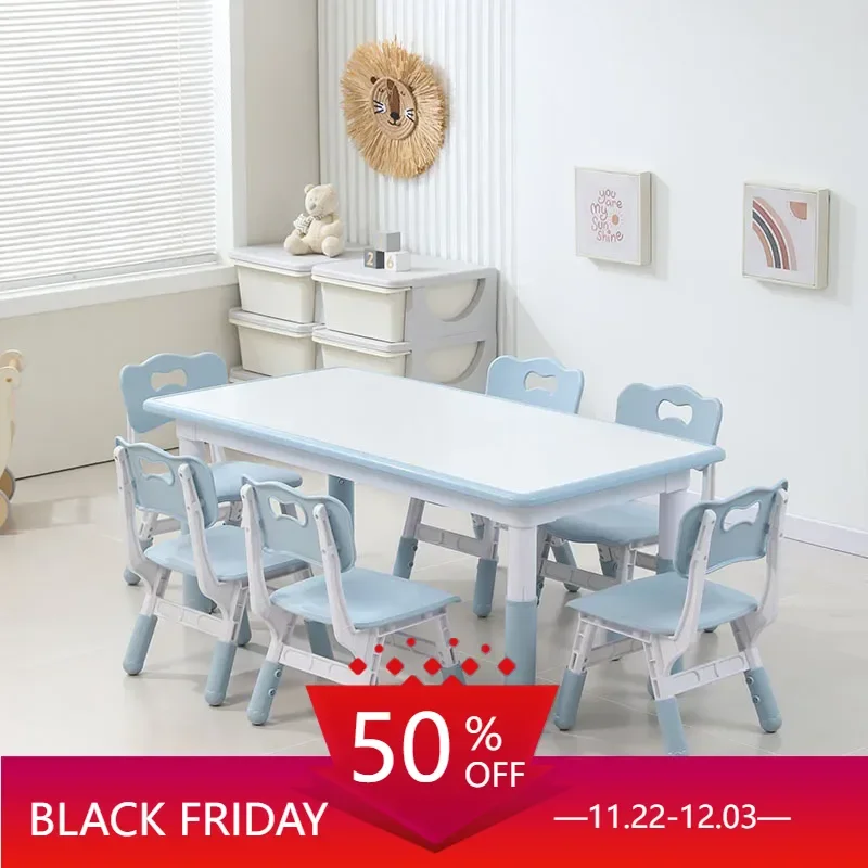 Kids Desk Children Set Table Chair Classroom Child Study School Tables Room Furniture Children's Childrens Elementary Student