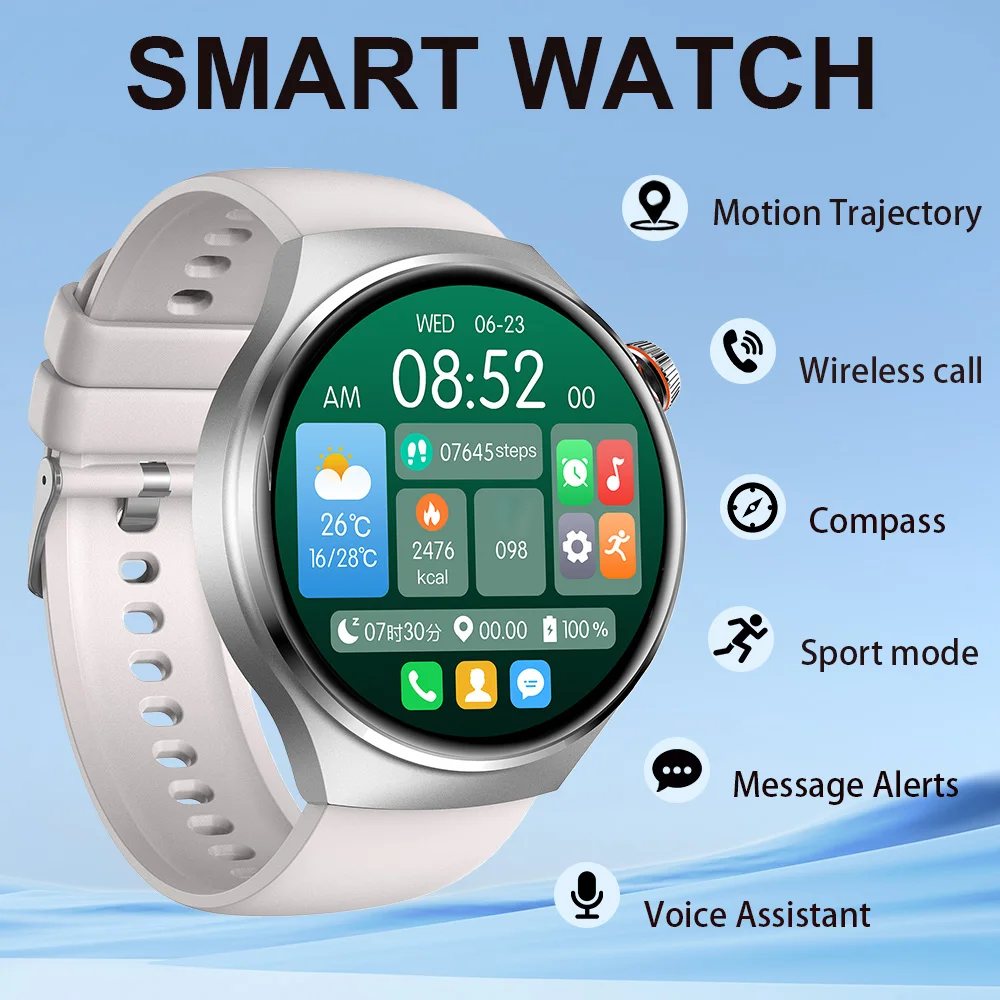 

Smart Watch Bluetooth Calls 1.43'' Touch Screen Heart Rate Sleep Monitor IP67 Waterproof Sport Fitness Tracker for Men And Women