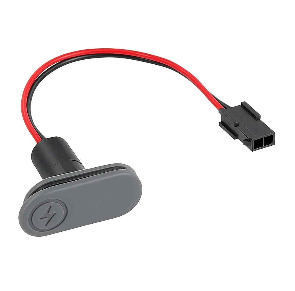 Charging Cable Port with Silicone Cover  Waterproof Cover for Xiaomi 6 Lite Electric Scooter Charging Port Parts Accessories