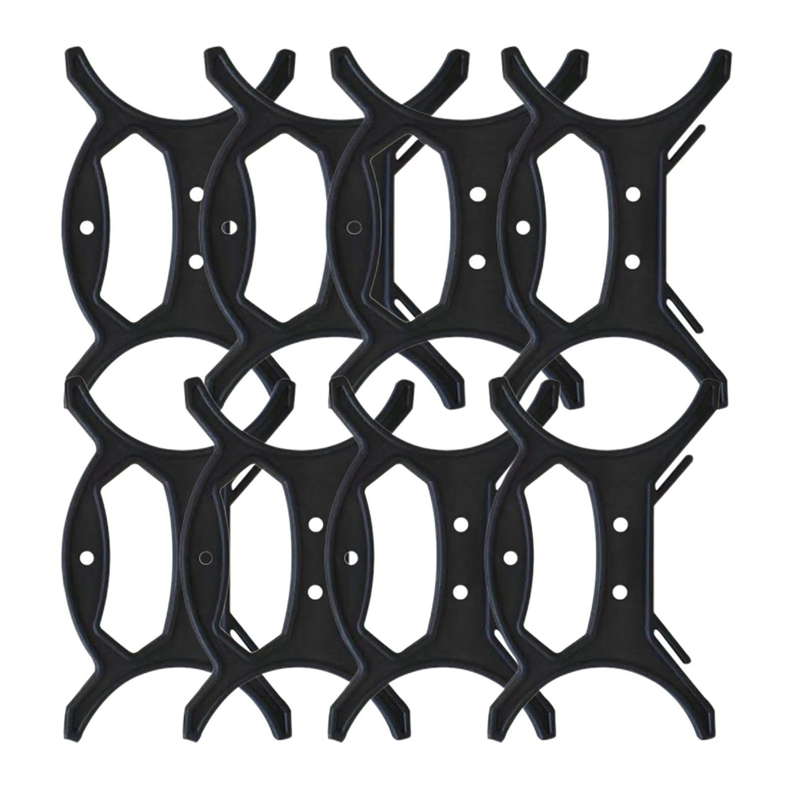 

Набор из 8 нейлоновых тросиков-органайзеров для кабелей и шнуров, страховочный трос, органайзер для световых кабелей, защита для удочек, веревка для снятия удилищ