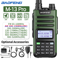 Baofeng M-13 Pro Walkie Talkie Air Band Wireless Copy Frequency USB Charger Long Range Two Way Radio Transceiver Upgrade UV K5