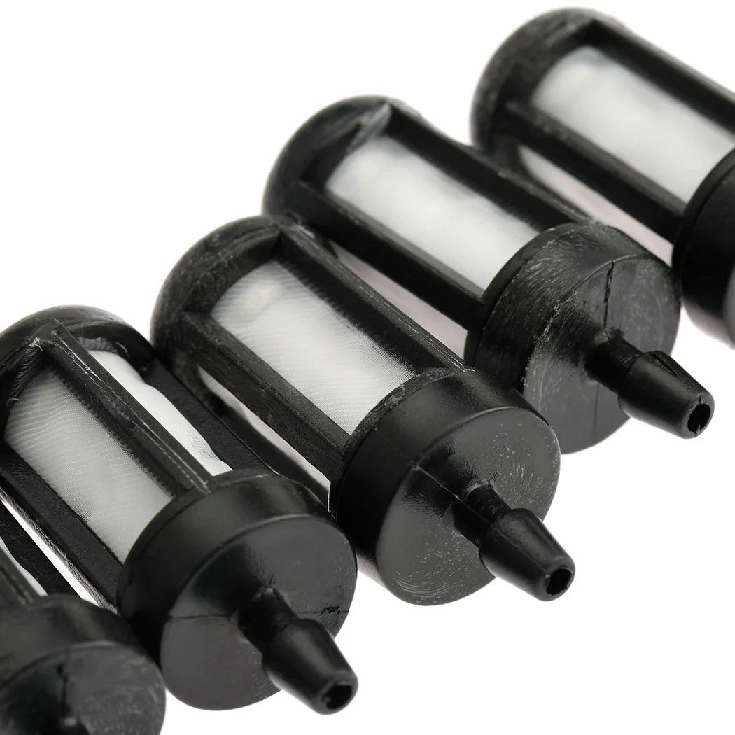 10pcs Trimmer Brush Cutter Fuel Hose Pipe Filter For ZAMA STIHL POULAN HUSQVARNA For STIHL FS120 FS200 FS250 FS300 Trimmers