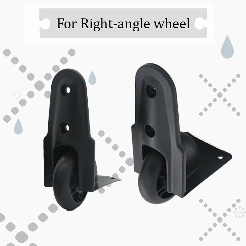 

Бесшумные износостойкие роликовые колесики для багажа, направляющие поворотные колеса для чемоданов, угловые колеса для багажа, легкая установка + инструменты