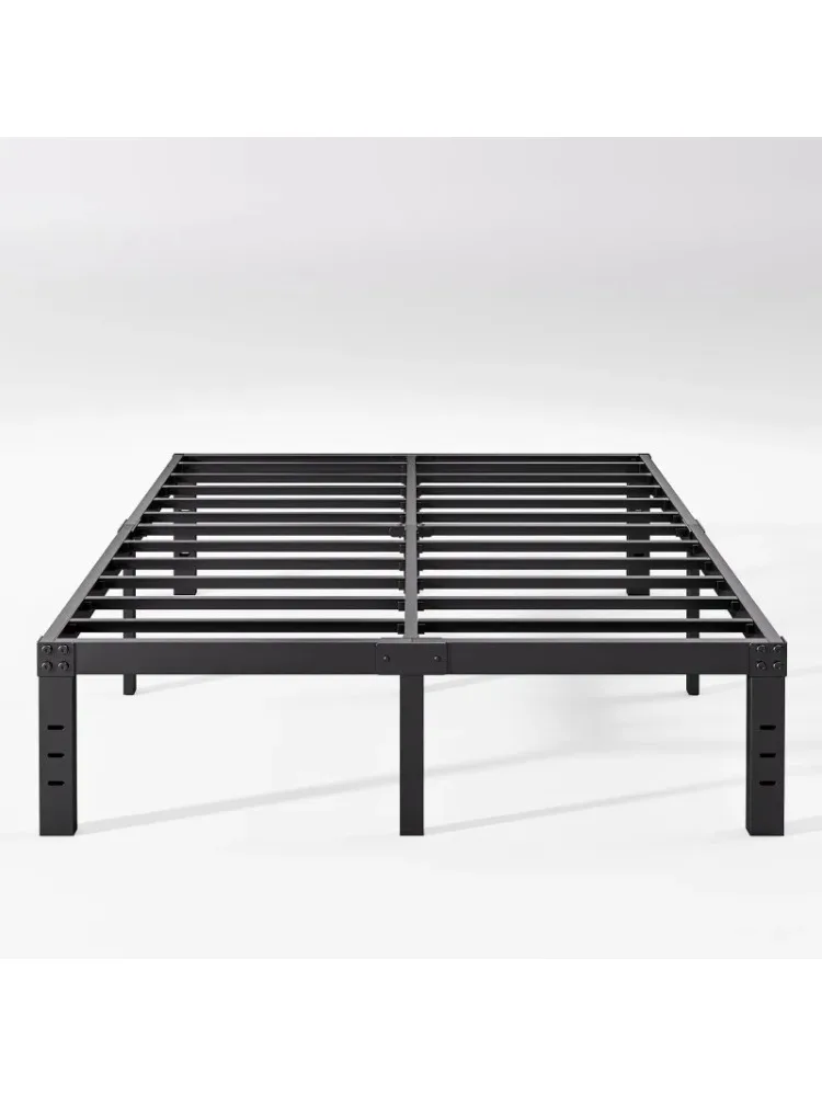 

12 Inch High Full Size Bed Frame Metal, Platform Bed Frame Full Size, Heavy Duty, Easy Assembly, Noise Free, Black
