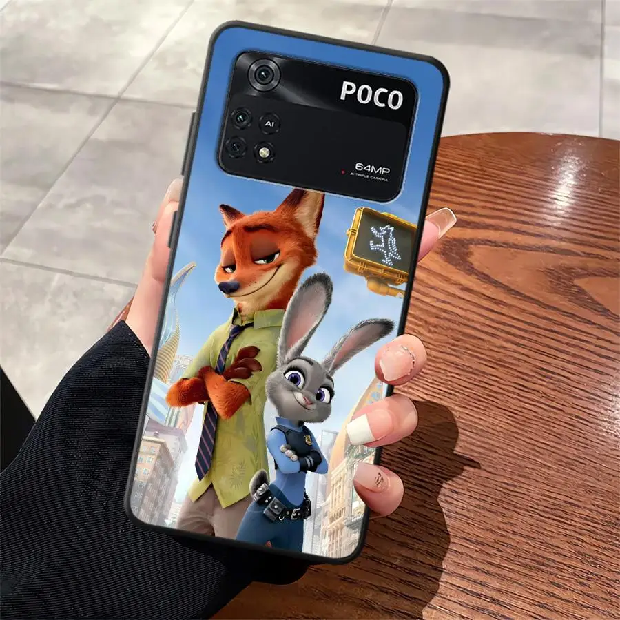 ديزني جودي نيك حافظة لهاتف شاومي بوكو C65 F3 F4 F5 M3 M4 Pro C51 C50 X3 X4 X5 M5 غطاء خلفي ناعم #6