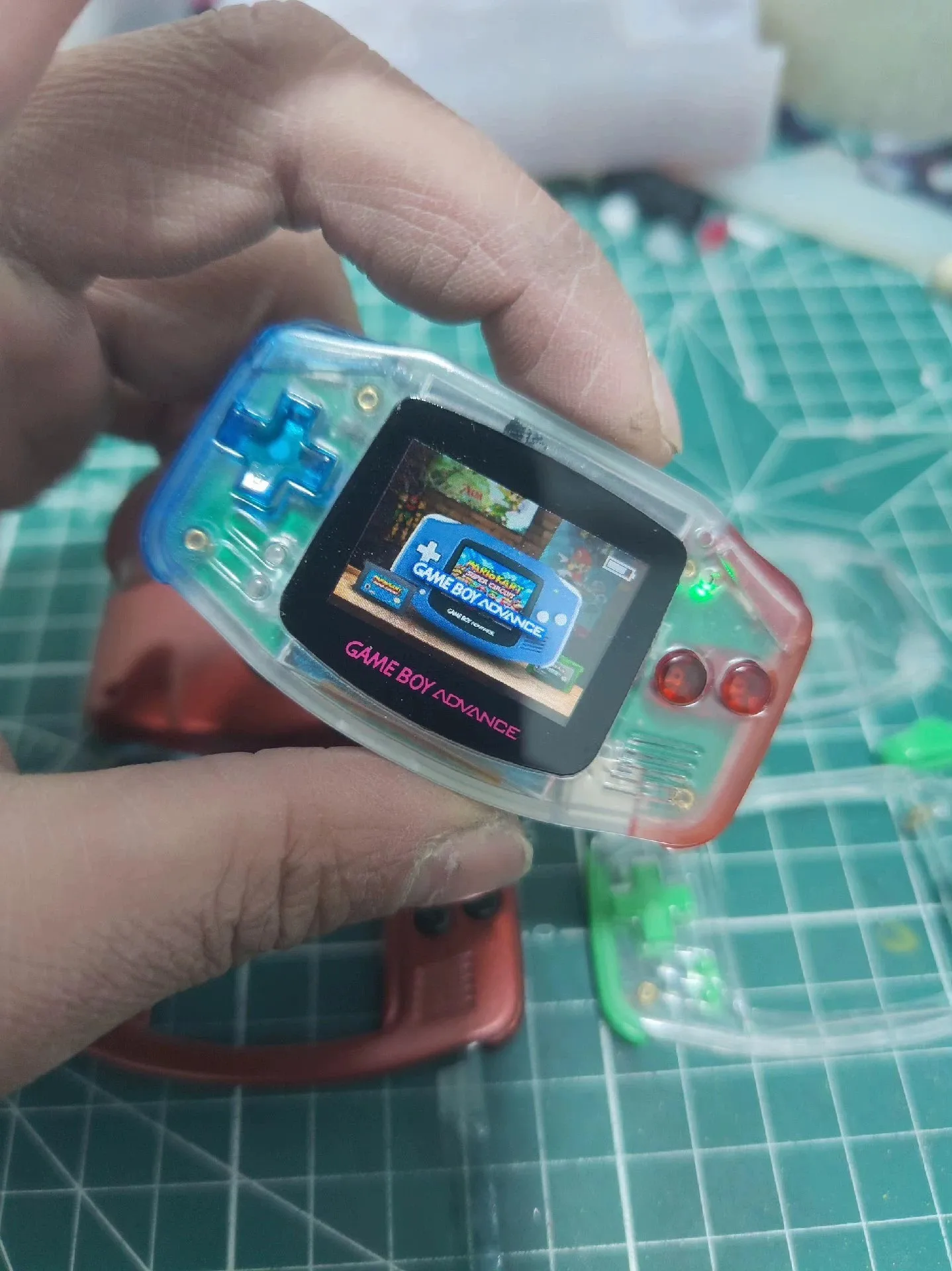 

Ultra-Mini GBA Handheld Console - 1.3" IPS Screen | Built-in 32GB | Supports GBA/PS1/NES/SFC Retro Gaming